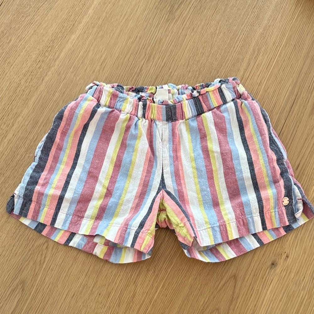 Roxy Multicolor Striped Kids Shorts